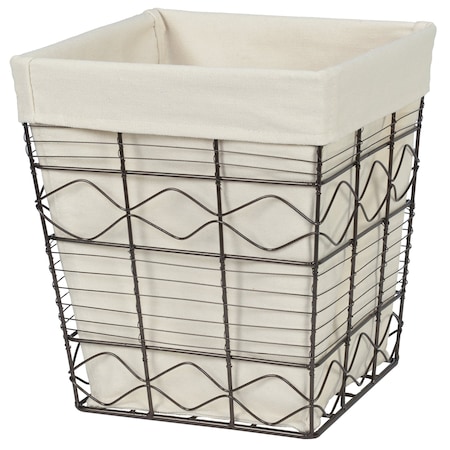 CreativeWare, Oil Rubbed Bronze Soho Wire Hamper